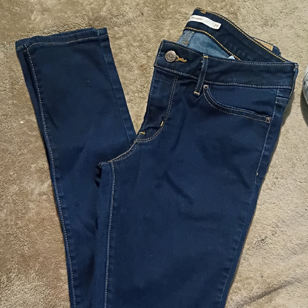 Levi's Dark Blue Skinny Jeans